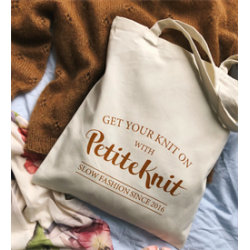GET YOUR KNIT ON Tote bag - Petite Knit